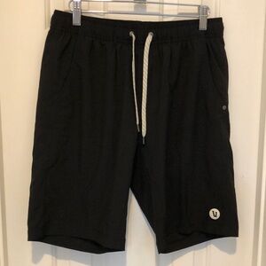 Men’s Vuori Black Drawstring Shorts - Size M